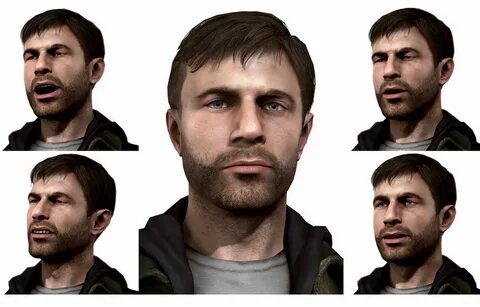 Ethan Facial Expressions from Heavy Rain #illustration #artw