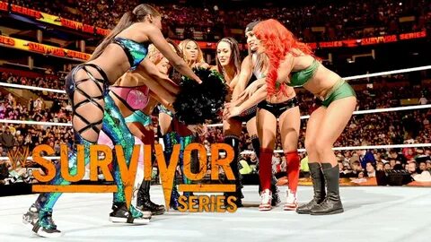 WWE Survivor Series 2013 Total Divas vs... - WWE Womens Supp