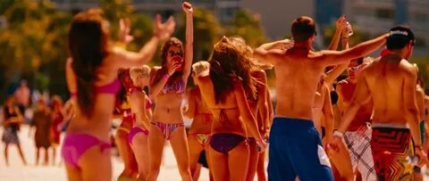 The Trailer for 'Spring Breakers' is all About the Bikinis a