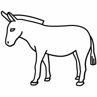 Vote, donkey, animal, democrats, mule, democratic icon - Dow
