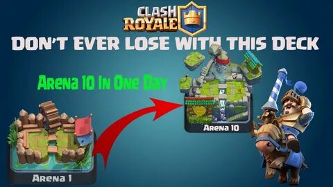 Clash Royale Arena 8 - 10 Deck - YouTube