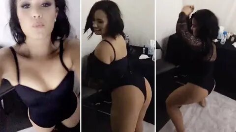 Demi Lovato Twerking In Her Underwear on Snapchat FULL VIDEO