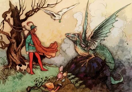 Illustration to fairy Tale drawing free image download
