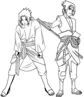 Sasuke Coloring Pages