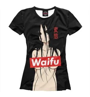 Waifu Женская футболка купить за 799 ₽ в интернет-магазине P