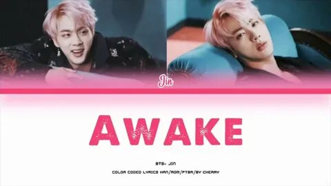 BTS JIN- 'Awake' Color Coded Lyrics PTBR - YouTube