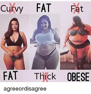 Curvy FAT Fat FAT Thick OBESE Agreeordisagree Meme on ME.ME