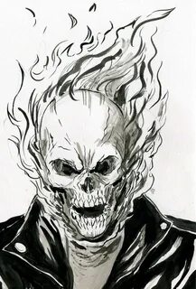 Ghostrider Marvel art drawings, Marvel drawings, Ghost rider
