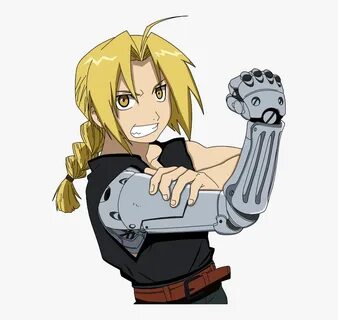 Transparent Anime Characters Png - Edward Elric Side View, P