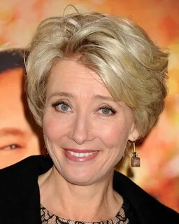 Emma Thompson Latest Hairdo - Wavy Haircut