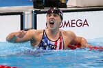 Katie Ledecky's love for swimming set to shine on within the