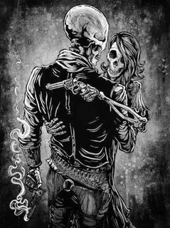 Skeleton Love Tattoos - Фото база