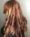 Copper Highlights In Blonde Hair