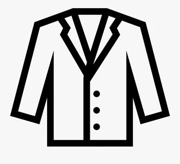 Groom Clipart Tuxedo Jacket - Transparent Background Lab Coa