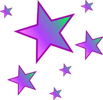 colorful stars clipart - Clip Art Library