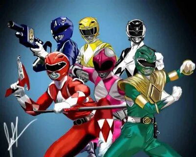 Wouldn't you want to be one? Power rangers, Power rangers co