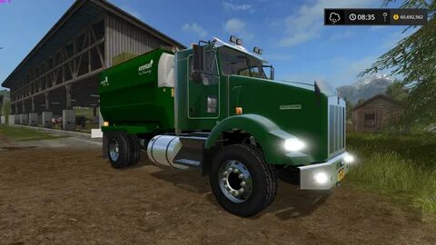 KENWORTH FEED TRUCK FS17 - Farming Simulator 17 mod / FS 201