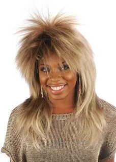 Tina Turner Wig Max 73% OFF Character Theatrical Deluxe 1980
