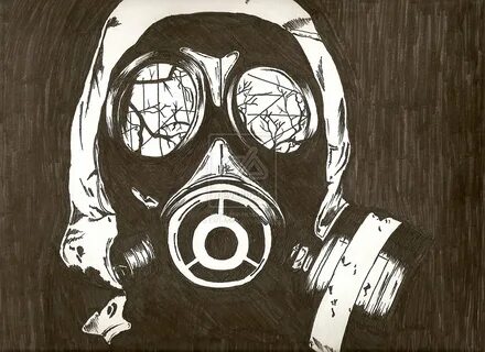 Gas Mask paintings