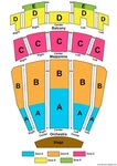 Gallery of ovens auditorium seating chart with seat numbers 