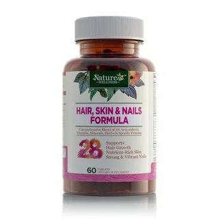 Buy Hair Skin & Nails Complex by Natures Wellness 60 Tablet 