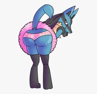 E621 Anthro Butt Clothing Female Lucario Nintendo Panties - 