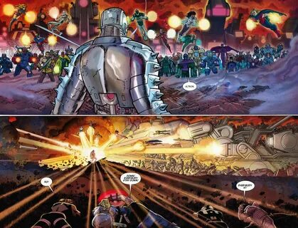 Final Form Ultron vs. Justice League - Battles - Comic Vine