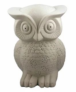 White Owl Table Lamp Owl lamp, Owl table lamp, Owl