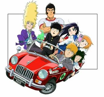 artisticazurite: "Official art from the Mob Psycho 100 twitt