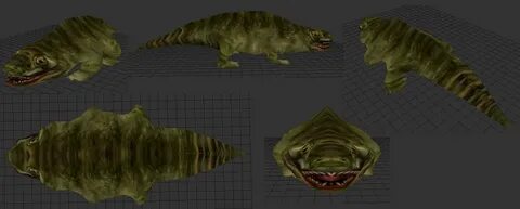 Eryops new model WIP image - Carnivores Triassic mod for Car