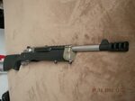 Custom Stainless Mini 14 Rifle 3/4" Brl, Perf Trigger San Di