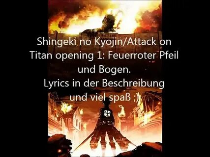 Attack on titan opening 1 full lyrics