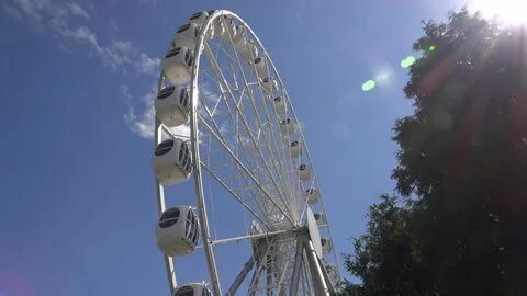 Ferris Wheel High Carousel Stock Footage Video (100% Royalty