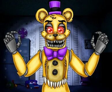 Nightmare Fredbear (five Nights at Freddy's 4) Five nights a