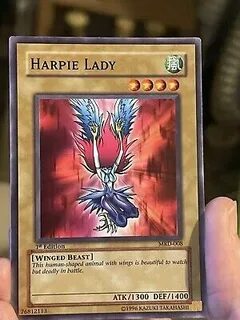 Yu-Gi-Oh! 1x Original Artwork Harpie Lady Unlimited NM/M - M