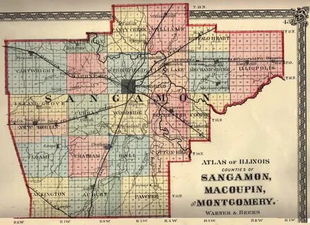 Sangamon County Plat Map - Vero Beach Florida Map