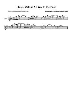 video game sheet music flute - Google Search Music nerd, She