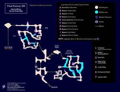 Henne Mines Treasure Map - Map Of Farmland Cave