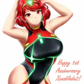 Xenoblade 2 Anniversary Celebrated with Joyous Art - Sankaku