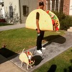 taco man and his mascot to the rescue! - Album on Imgur