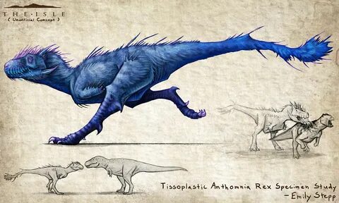 Tissoplastic Anthomnia Rex by EmilyStepp Dinosaur illustrati