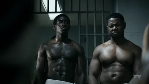 Damson Idris & naked extras on Snowfall (2018) DC's Men of t