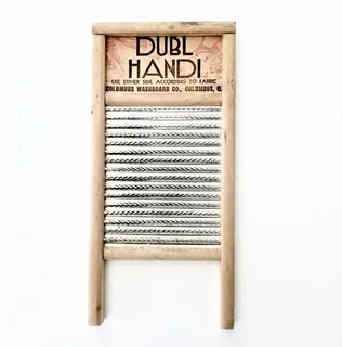 Metal Washboard Dubl Handi Handmade Washboard Magnet Etsy Wa
