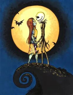 Love in the air (Jack And Sally) Sally nightmare before chri