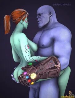 Thanos fucks Ghoul Trooper * Fortnite Porn