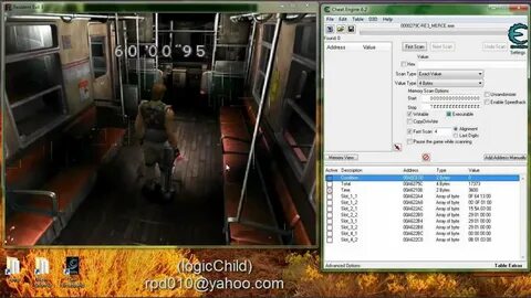 Resident Evil 3 - Mercenaries - PC: Cheat Engine - YouTube