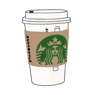 Starbucks Cup Mini Art Print by maryisirois - Without Stand 
