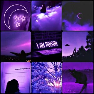 aesthetic dark purple 258921094019202 by @blank-space-senpai