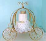 Giant Carriage Cake Stand, Big Size 25" height, Beautiful Ci