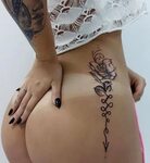 Женские татуировки на вагине (75 фото)